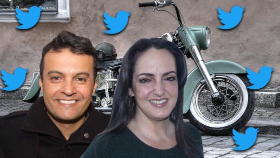 Julián Román, blanco de críticas por su moto Harley Davidsond Julián Román, blanco de críticas por su moto Harley Davidson