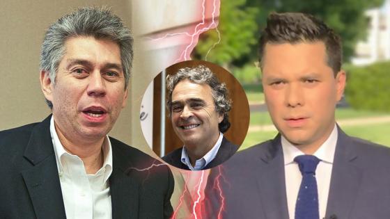Pelea entre Luis Carlos Vélez y Daniel Coronell por Sergio Fajardo Pelea entre Luis Carlos Vélez y Daniel Coronell por Sergio Fajardo