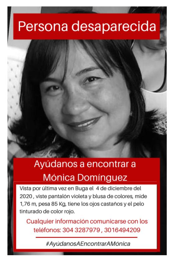 ¿La ha visto? Mujer desapareció en Buga ¿La ha visto? Mujer desapareció en Buga
