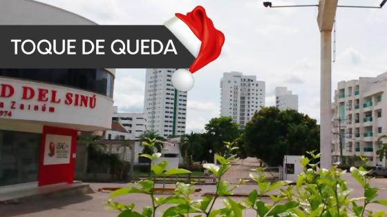 Toque de queda en Montería