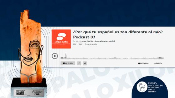 Podcast 'Lengua Suelta – Aprendamos español' Podcast 'Lengua Suelta – Aprendamos español'