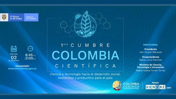 primera Cumbre Colombia Científica 