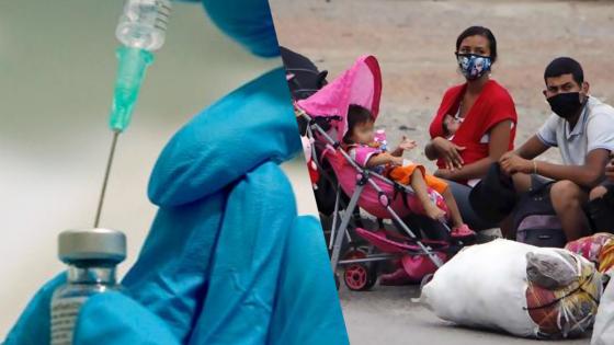 Venezolanos sin doble nacionalidad no serán vacunados en Colombia
