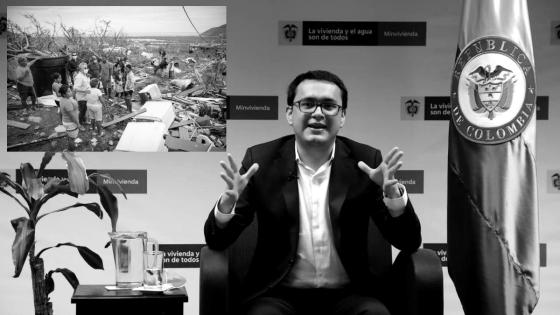 Viceministro de Vivienda de Colombia, Carlos Ruiz MinVivienda aclaró dudas sobre entrega de casas en Providencia