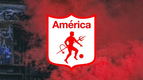 hinchas del América de Cali en Bogotá