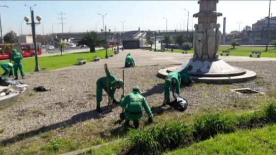 Encuentran cadáver en monumento de Banderas, en Bogotá