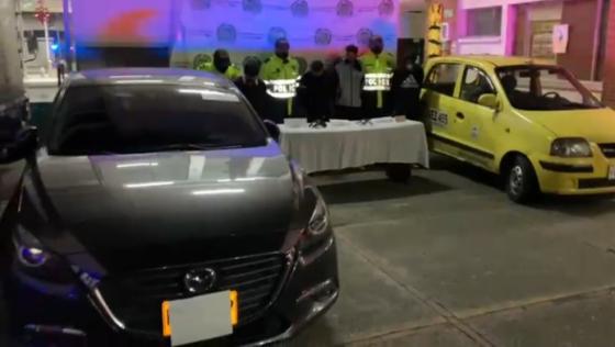 Ladrones no pudieron encender vehículo y los capturaron en Suba Ladrones no pudieron encender vehículo y los capturaron en Suba