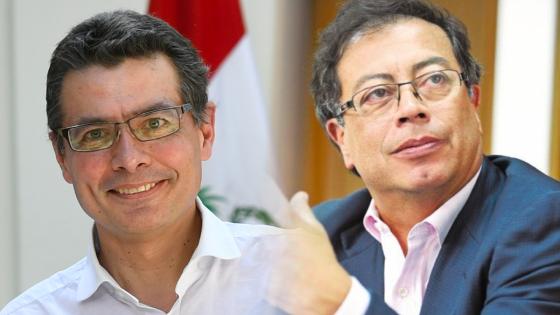 Alejandro Gaviria y Gustavo Petro