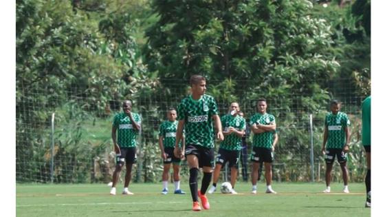 Tomás ángel con atlético nacional Tomás ángel con atlético nacional