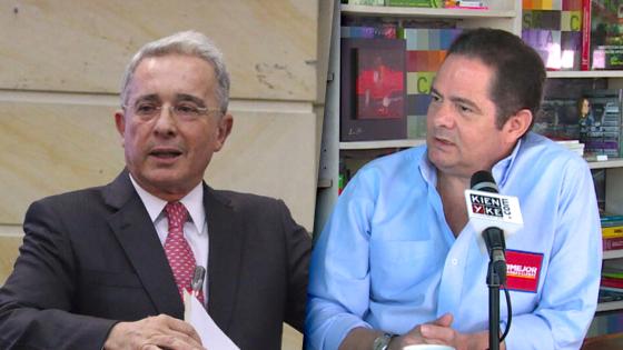 Álvaro Uribe y Germán Vargas Lleras