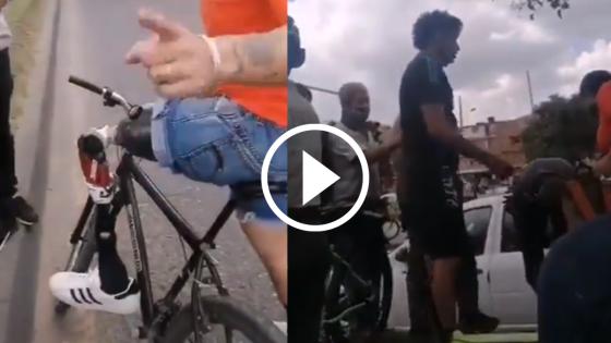 Venezolanos indignados con un compatriota que fue atrapado robando Venezolanos indignados con un compatriota que fue atrapado robando