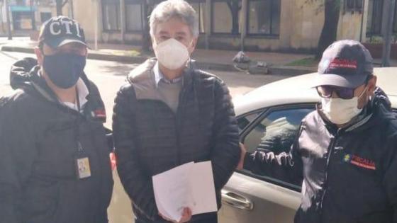 Carlos Albornoz fue capturado para cumplir condena por corrupción Carlos Albornoz fue capturado para cumplir condena por corrupción