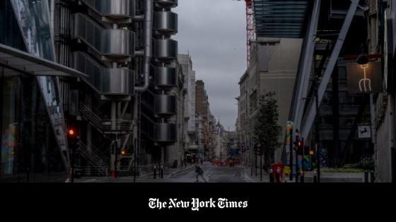 Una calle prácticamente vacía en Londres, el 5 de enero de 2021. Una calle prácticamente vacía en Londres, el 5 de enero de 2021.