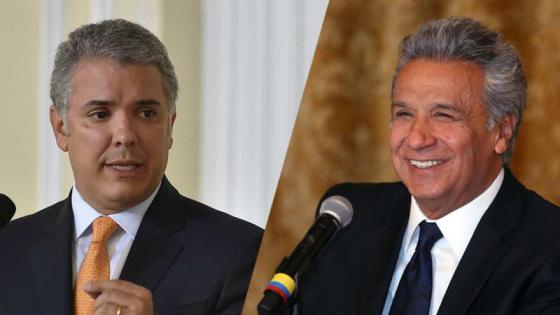 Iván Duque y Lenín Moreno revisarán avances del Puente Binacional Iván Duque y Lenín Moreno revisarán avances del Puente Binacional