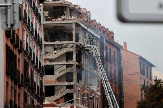 Explosión en Madrid