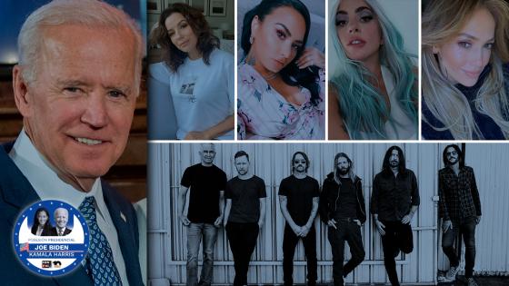 famosos posesión Biden 