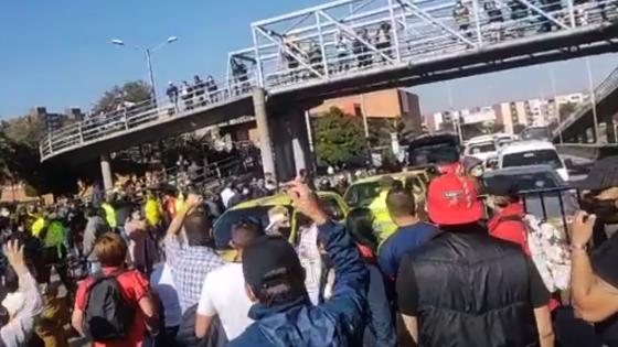 Protestas en Suba
