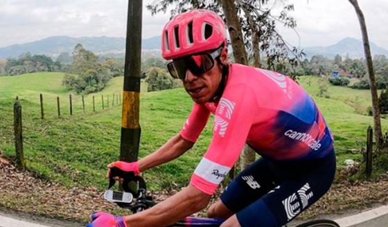 Rigoberto Urán se fracturó un dedo del pie izquierdo