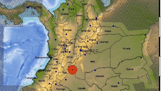 Temblor en Colombia Temblor en Colombia