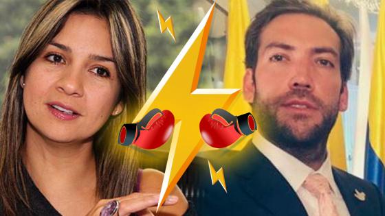 Vicky Dávila y Martín Santos: un enfrentamiento que no da tregua