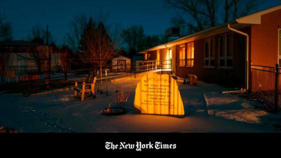 El asilo de ancianos The Good Samaritan Society en Simla, Colorado, donde se descubrió por primera vez una forma más contagiosa del coronavirus en Estados Unidos, el 30 de diciembre de 2020. El asilo de ancianos The Good Samaritan Society en Simla, Colorado, donde se descubrió por primera vez una forma más contagiosa del coronavirus en Estados Unidos, el 30 de diciembre de 2020.