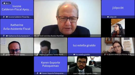 Leonidas Bustos reapareció y testificó en el juicio contra Francisco Ricaurte Leonidas Bustos reapareció y testificó en el juicio contra Francisco Ricaurte