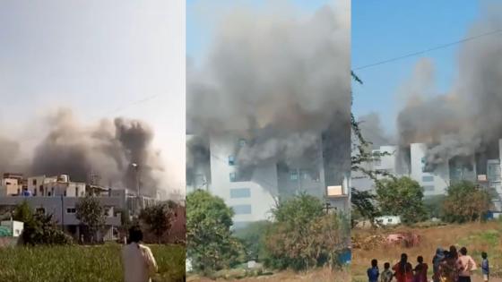 Incendio en instalaciones de productor de vacunas contra covid-19 en la India Incendio en instalaciones de productor de vacunas contra covid-19 en la India