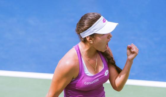 María Camila Osorio a un triunfo del Australian Open