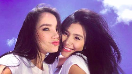 Paola Jara y su hermana Paola Jara y su hermana