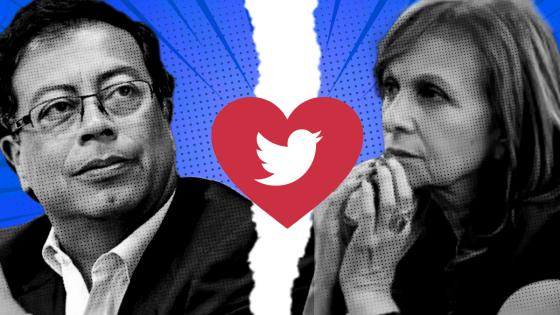 Pelea entre Petro y Ángela María Robledo por polémico 'like' Pelea entre Petro y Ángela María Robledo por polémico 'like'