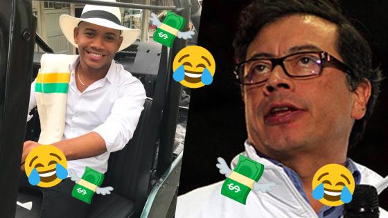 Polo Polo quiso darle clase de economía a Gustavo Petro con este videod Polo Polo quiso darle clase de economía a Gustavo Petro con este video