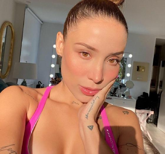 El tatuaje de Luisa Fernanda W que es motivo de discusión en redes El tatuaje de Luisa Fernanda W que es motivo de discusión en redes
