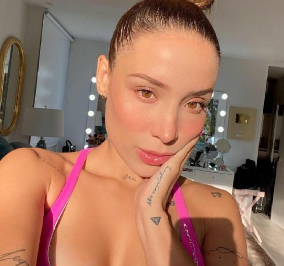 El tatuaje de Luisa Fernanda W que es motivo de discusión en redes