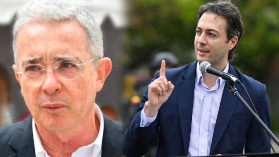 Álvaro Uribe y Daniel Quintero