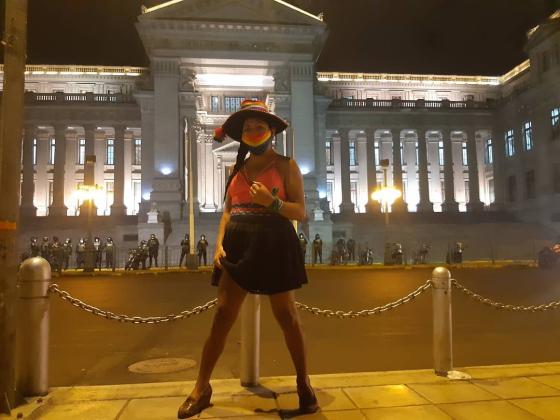 Mujer indígena y trans quiere llegar a congreso de Perú Mujer indígena y trans quiere llegar a congreso de Perú