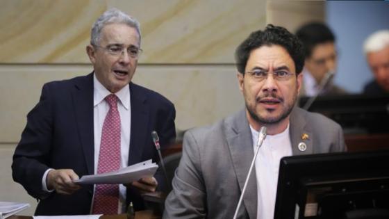 Álvaro Uribe e Iván Cepeda Álvaro Uribe e Iván Cepeda