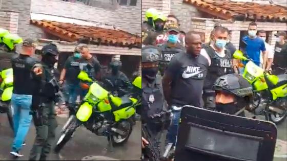 Video| Entre aplausos despidieron a presuntos secuestradores en Bello Video| Entre aplausos despidieron a presuntos secuestradores en Bello