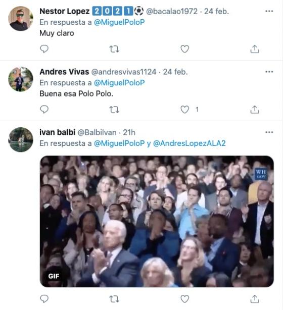 Comentarios mensaje Miguel Polo Polo a Roberto Prieto Comentarios mensaje Miguel Polo Polo a Roberto Prieto