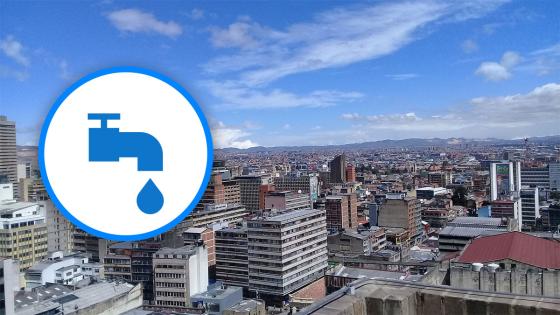 Cortes de agua en Bogotá