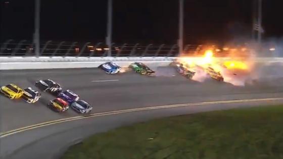 Daytona 500 accidente Daytona 500 accidente