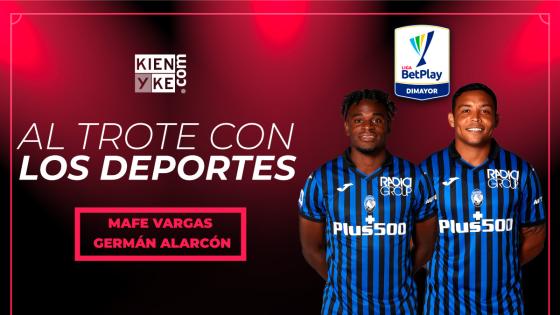 Duván Zapata y Luis Muriel