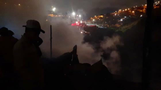 Incendio Caracolí Ciudad Bolívar