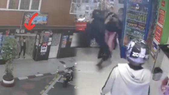 Robo menor de edad machete barrio Inglés