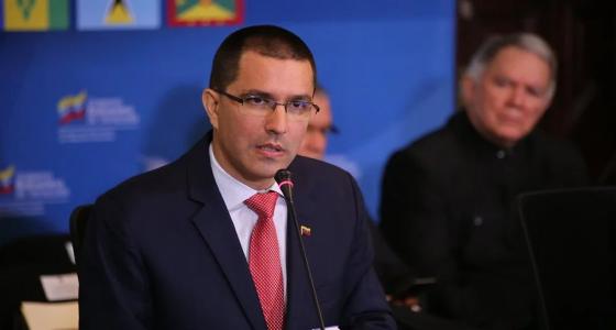 Ministro de Exteriores de Venezuela, Jorge Arreaza