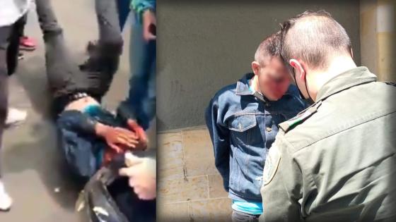 Ladrón golpeado en La Alquería Ladrón golpeado en La Alquería