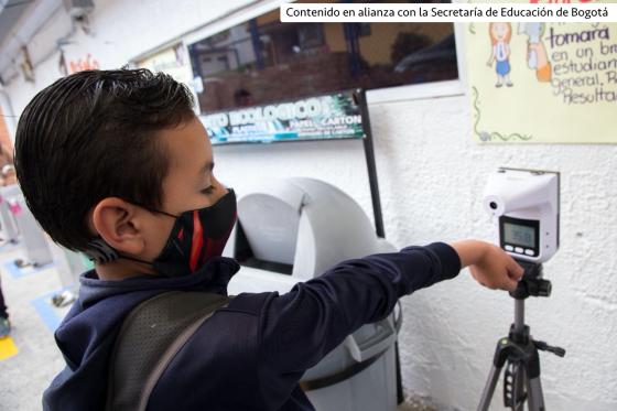 Regreso al colegio en Bogotá: la educación es la esperanza Regreso al colegio en Bogotá: la educación es la esperanza