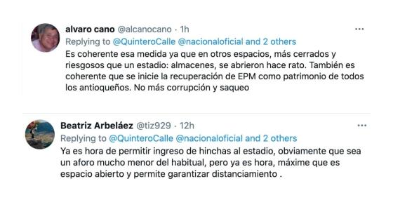 Ingreso de hinchas a los estadios