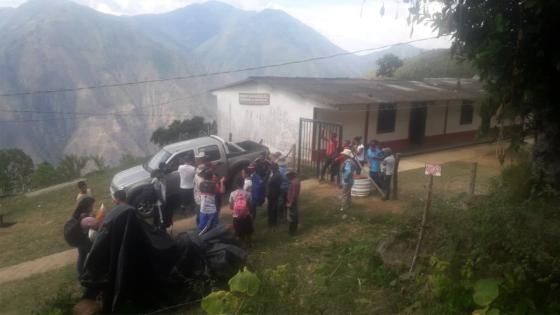Desplazamientos forzados Peque, Antioquia