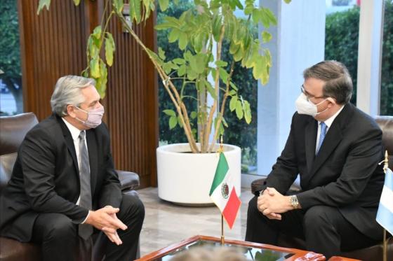 Así fue el recibimiento de AMLO al presidente Alberto Fernández de Argentina Así fue el recibimiento de AMLO al presidente Alberto Fernández de Argentina