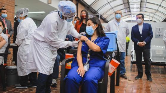 Plan de vacunación en Bogotá